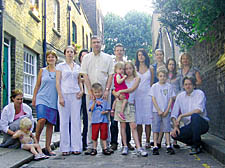 Protesters in the street this summer  