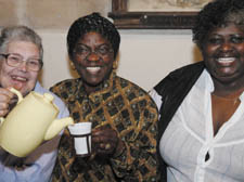 Carol Kenning, Monika Sarpong and Elizabeth Oyedmi 