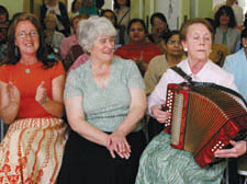 Members of the Irish Women's Group.