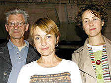 John Howse, Emma Jones and Polly Shields