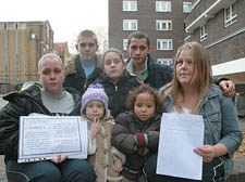 Ralph Kennedy's family on the Mayford Estate