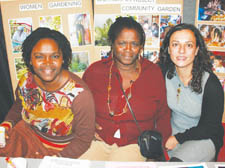 Dayami Amador Espinose, Dolores Espinose and Mila Campoy