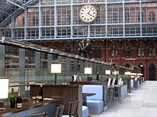 St Pancras Station - Champagne Bar