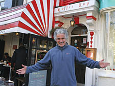 The new owner restaurateur Rinaldo Mollura