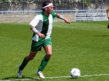 Cup king Daryl Malcolm, voted Man-of-the-Match by Con supporters