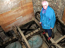 John Thorp, captain of St Martin’s Bell Ringers