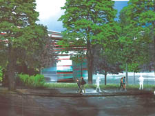 Artist's impression of how the new Camden academy could look