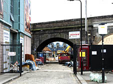 The site under development in Haven Street