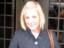 Caroline Orriss outside court