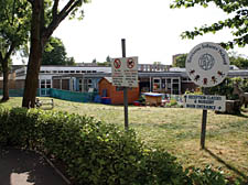 Torriano Infants’ School, where pupils have fallen victim to swine flu