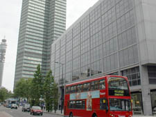 The area of Hampstead Road where the new health centre will be sited