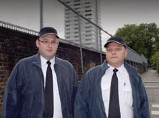 Spencer Keily and Paul Stubley, who are housing patrol officers in Gospel Oak. Both men took part in a ‘meet and greet’ event earlier this week 