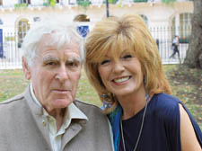 James Roose-Evans with Rula Lenska 