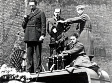 Humphrey Jennings at work with his crew
