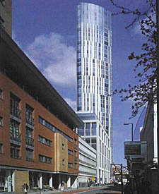 Artist’s impression of the skyscraper