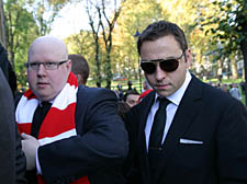 Dainton's funeral, Matt Lucas and David Walliams