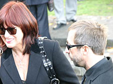 Dainton's funeral, Janet Street Porter