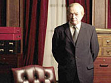 James Bolam plays Harold Wilson in the BBC2 drama ‘The Plot Against Harold Wilson’