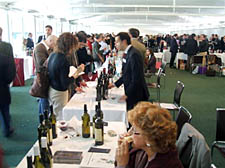 Members of the public enjoying samples at Lord’s