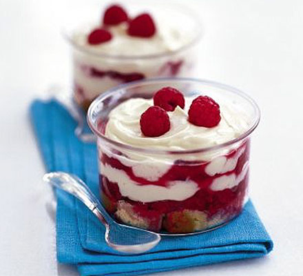 Elderflower and raspberry ice cream by Clare Latimer