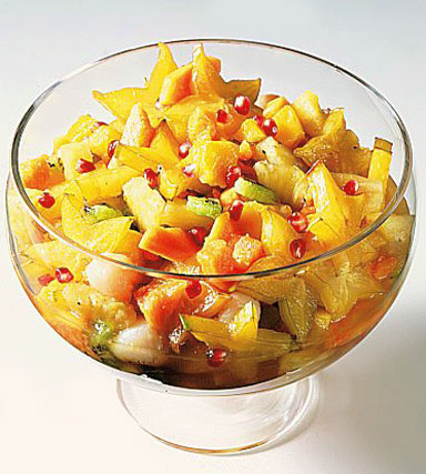 Exotic fruit salad