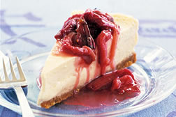 Rhubarb Cheesecake