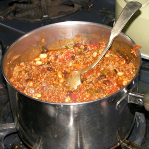 Chocolate Chilli con Carne