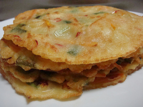 Seafood Pancakes