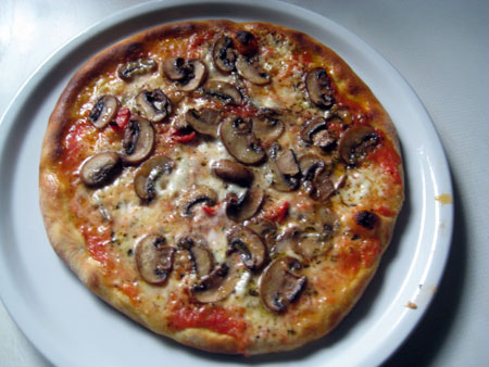 Mushroom Pizza