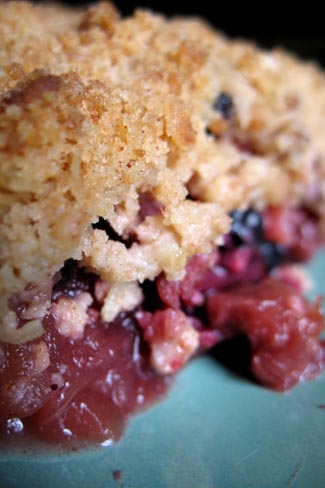 fruit crumble