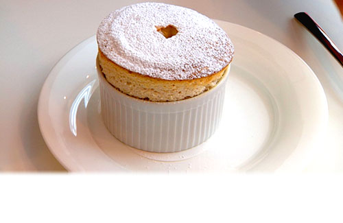 Rhubarb Soufflé 