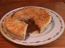 Venison Steak and Kidney Pie