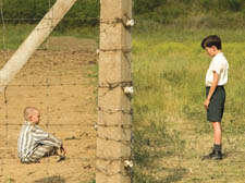 Shmuel (Jack Scanlon) and Asa Butterfield as German schoolboy Bruno