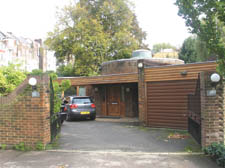 The unlisted house in Frognal Way built in the 1970s and saved - for now - from the wrecker's ball