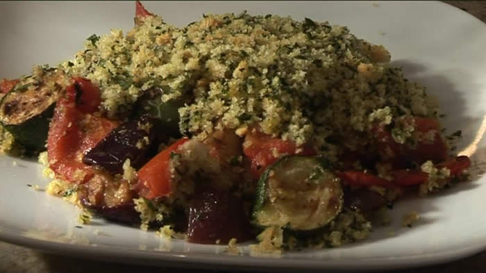 Vegetable crumble