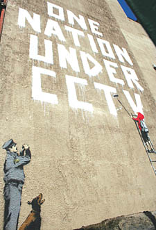 The West End Bansky mural 