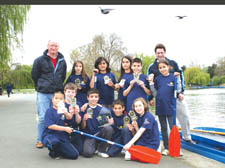 Regent's Park councillor Tim Joiner, with the winning Barrow Hill team