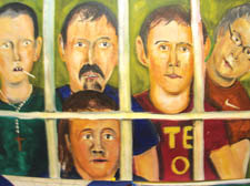 Prison scene detail