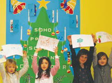 oho pupils' Advent art an inspiration