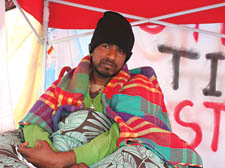 Hunger striker Parameswaran Subramania is prepared to die