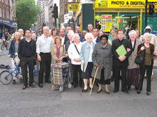 Campaigners pressing for a safer crossing